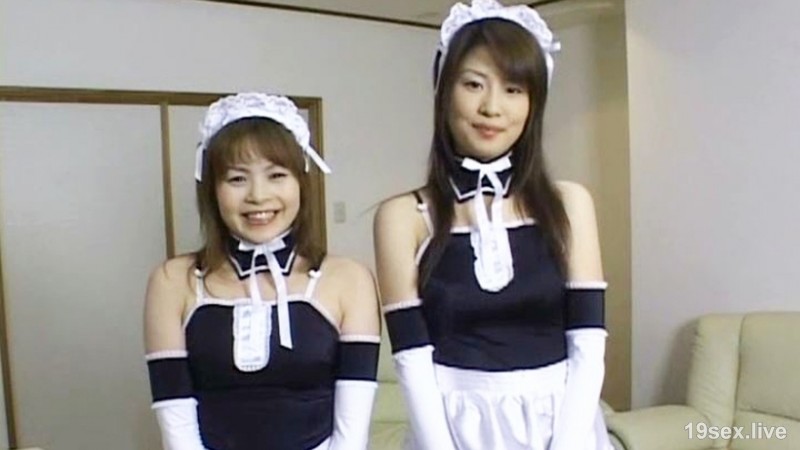 여기에 아무쪼록 남편님!귀여운 메이드가 둘이서 야한 봉사, 원하는 만큼 오만코 사용해 주세요