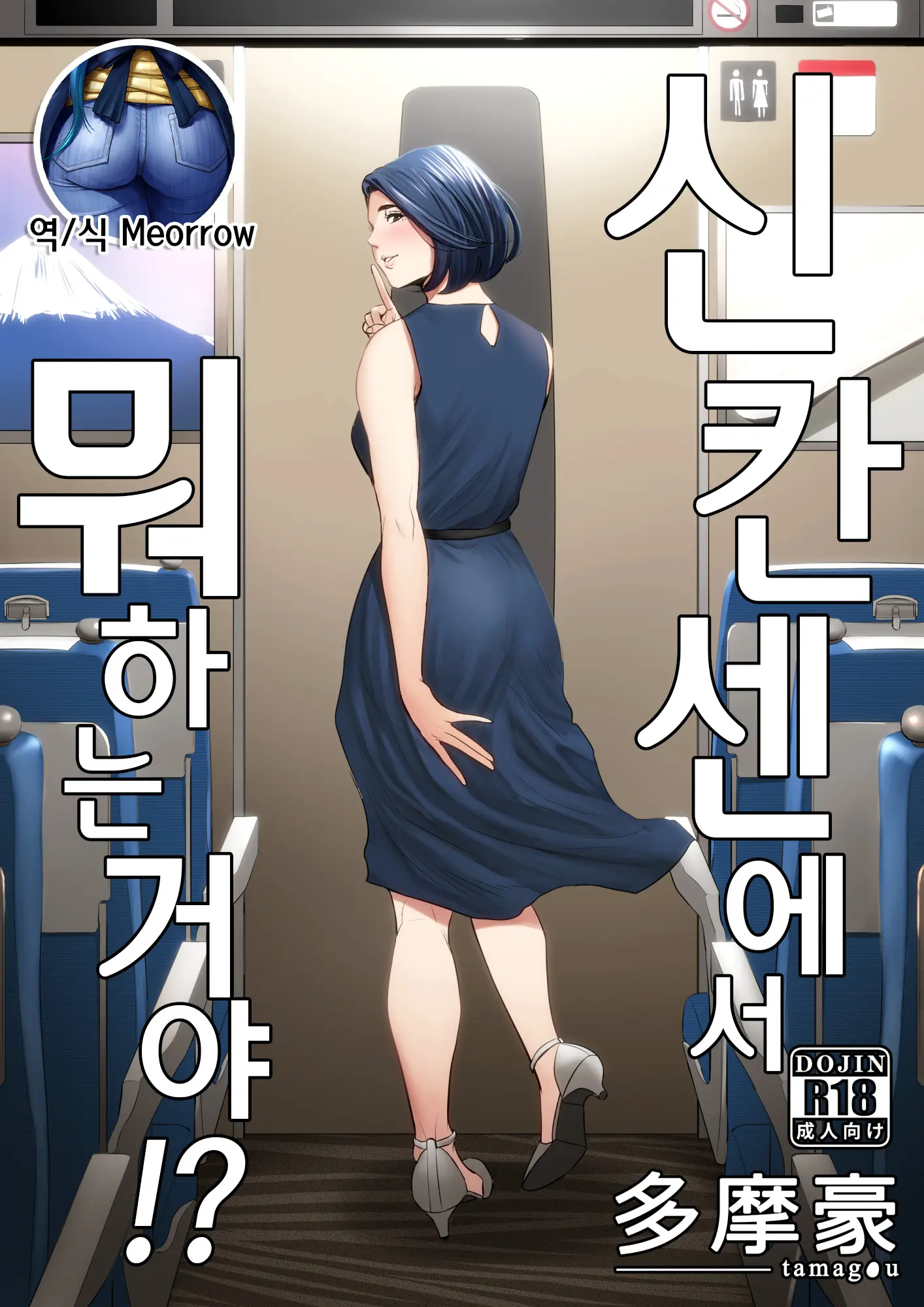 신칸센에서 뭐 하는 거야!?