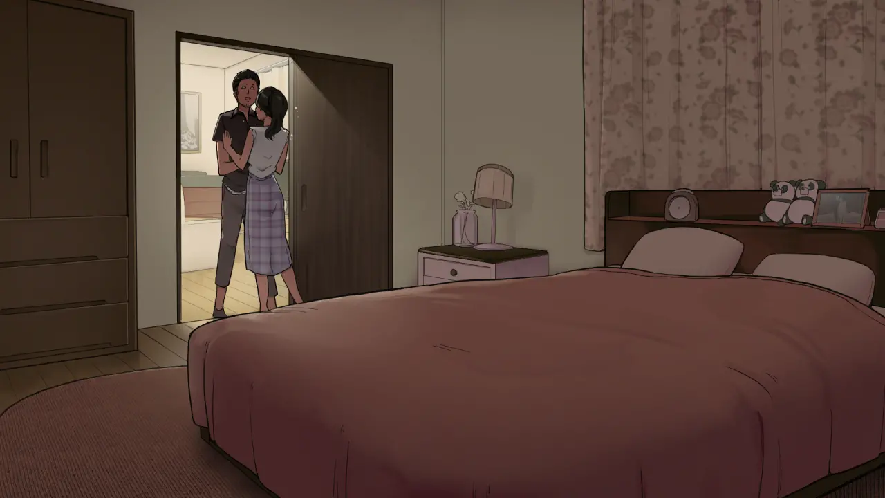 남편이 출장중일 때 고등학생 때의 전 남친을 집에 들여 버린 유부녀