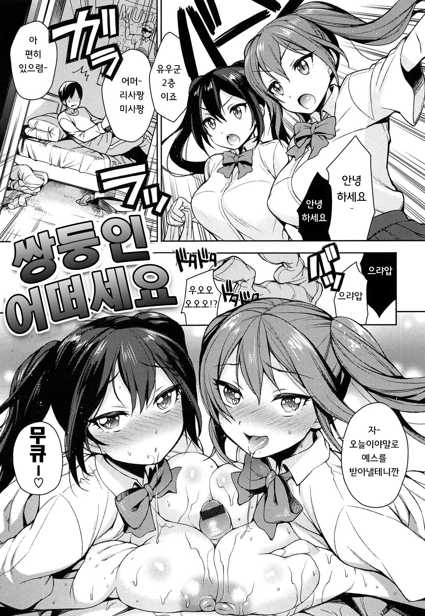 쌍둥인 어떠세요