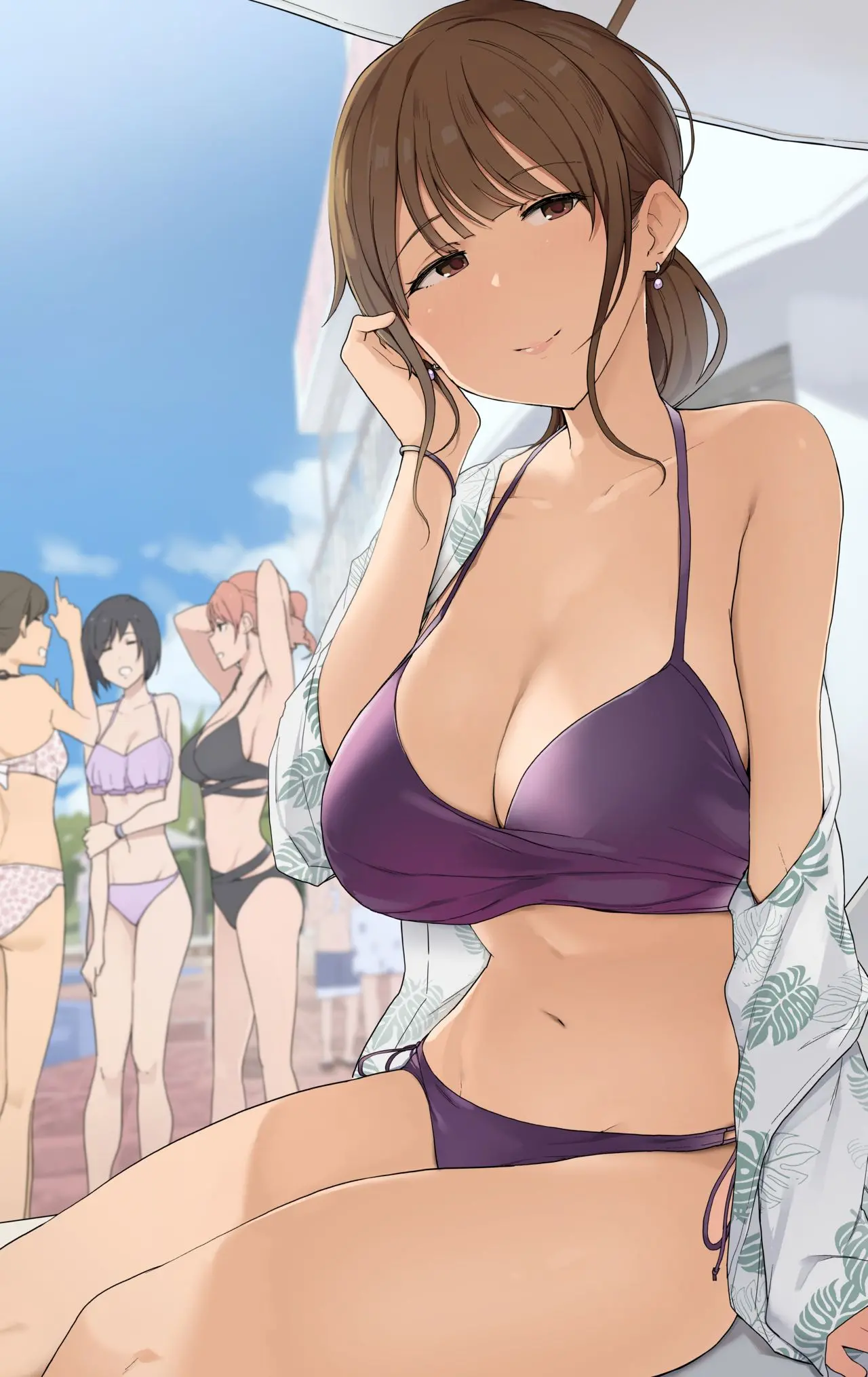 평소엔 달달한 누나에게 불알이 텅 빌 때까지 벌 받는 이야기