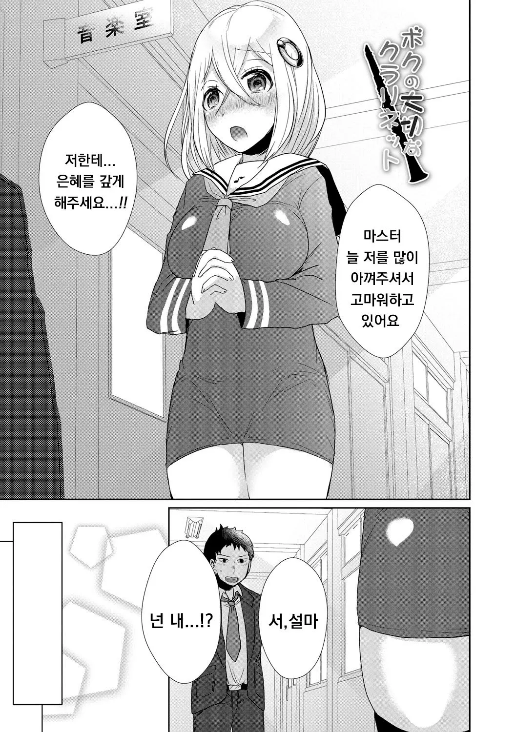 나의 소중한 클라리넷