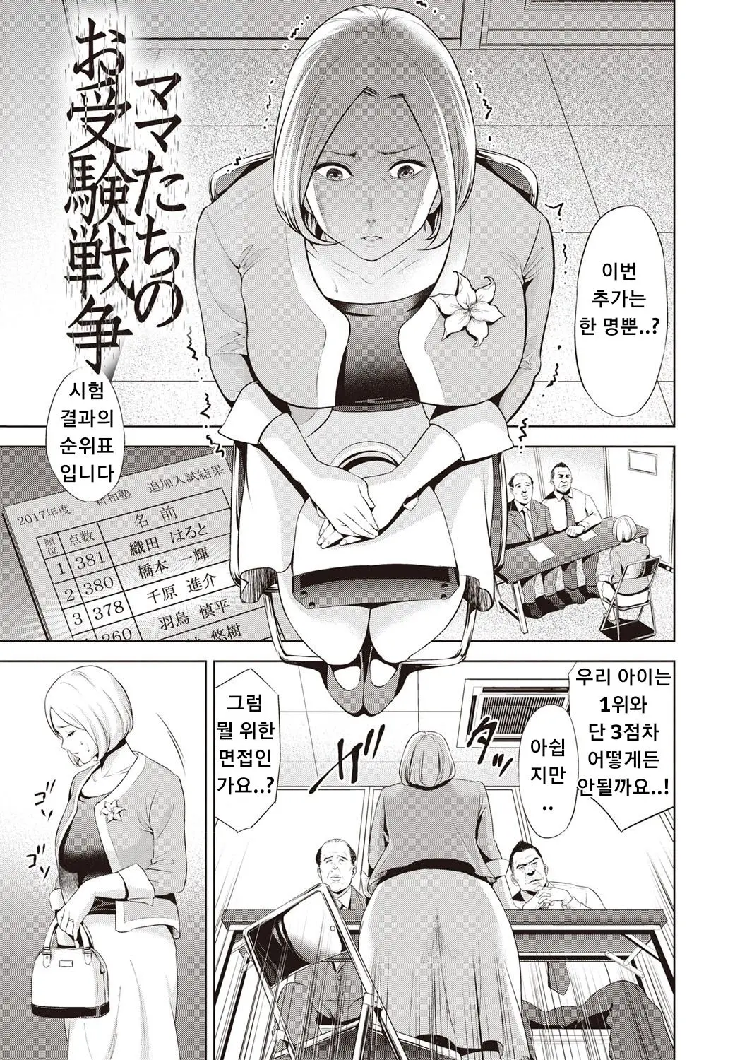 엄마들의 시험전쟁