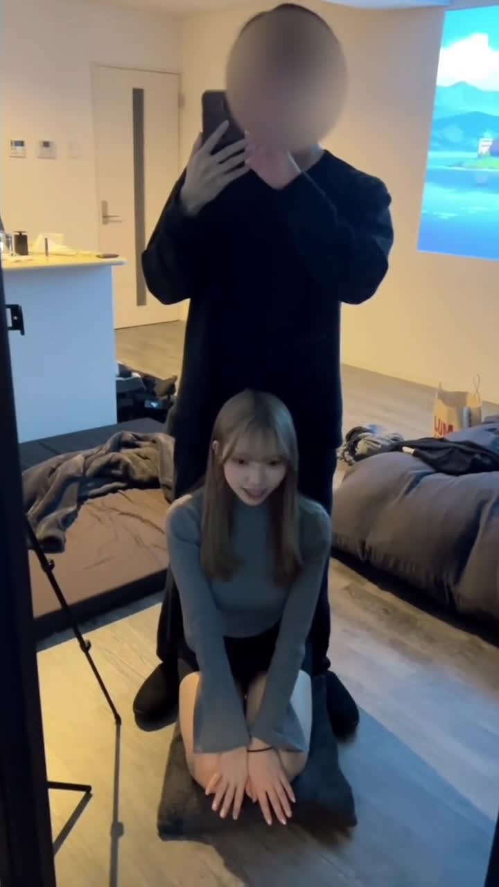 귀여운 얼라 커플 유출 사생활 PMV