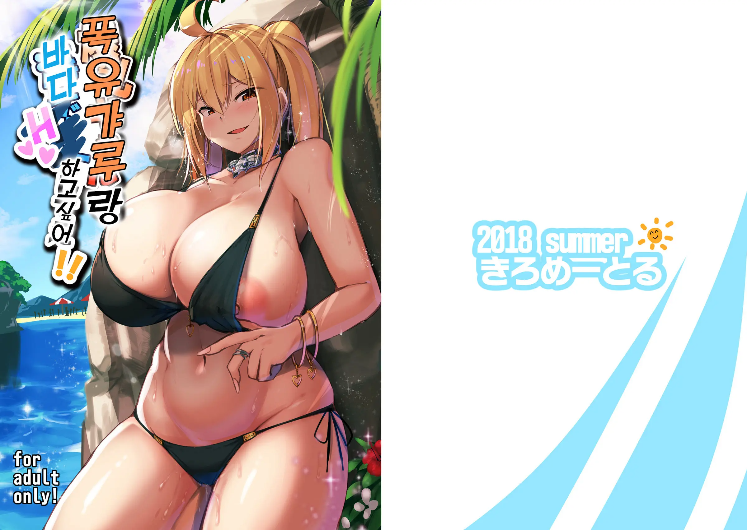 폭유 갸루랑 바다 섹스 하고 싶어!!