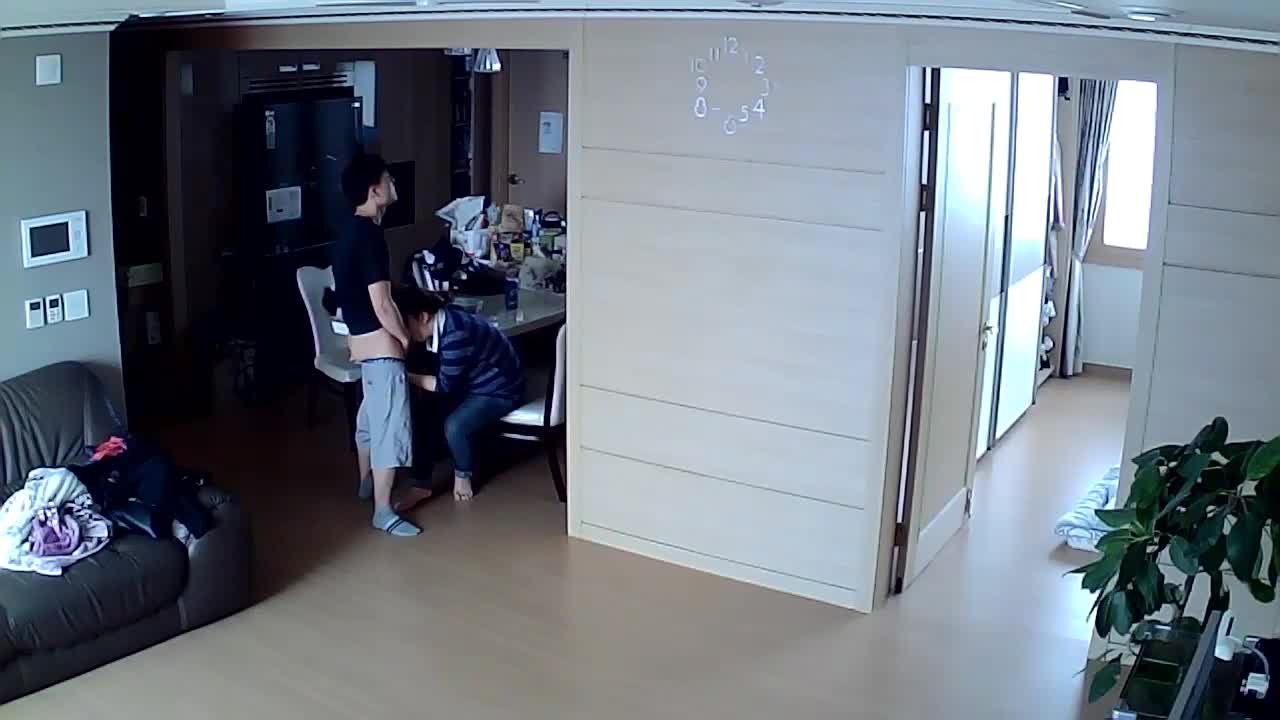 입으로 대충 한번하는 부부