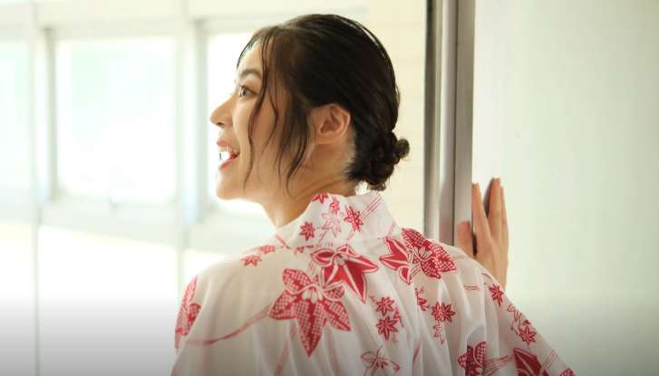 하얀여자 서리나 나홀로 온천여행