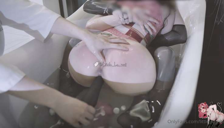 판도라의 노예녀 1번2번 리틀레니 욕조에서 쓰리썸