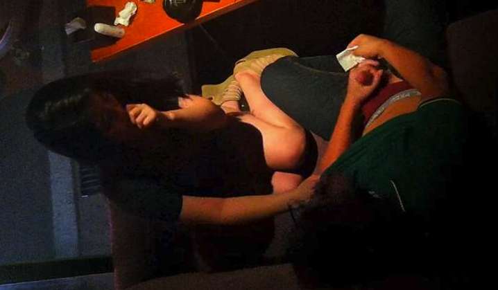 술 먹다가 선 넘어버리는 커플