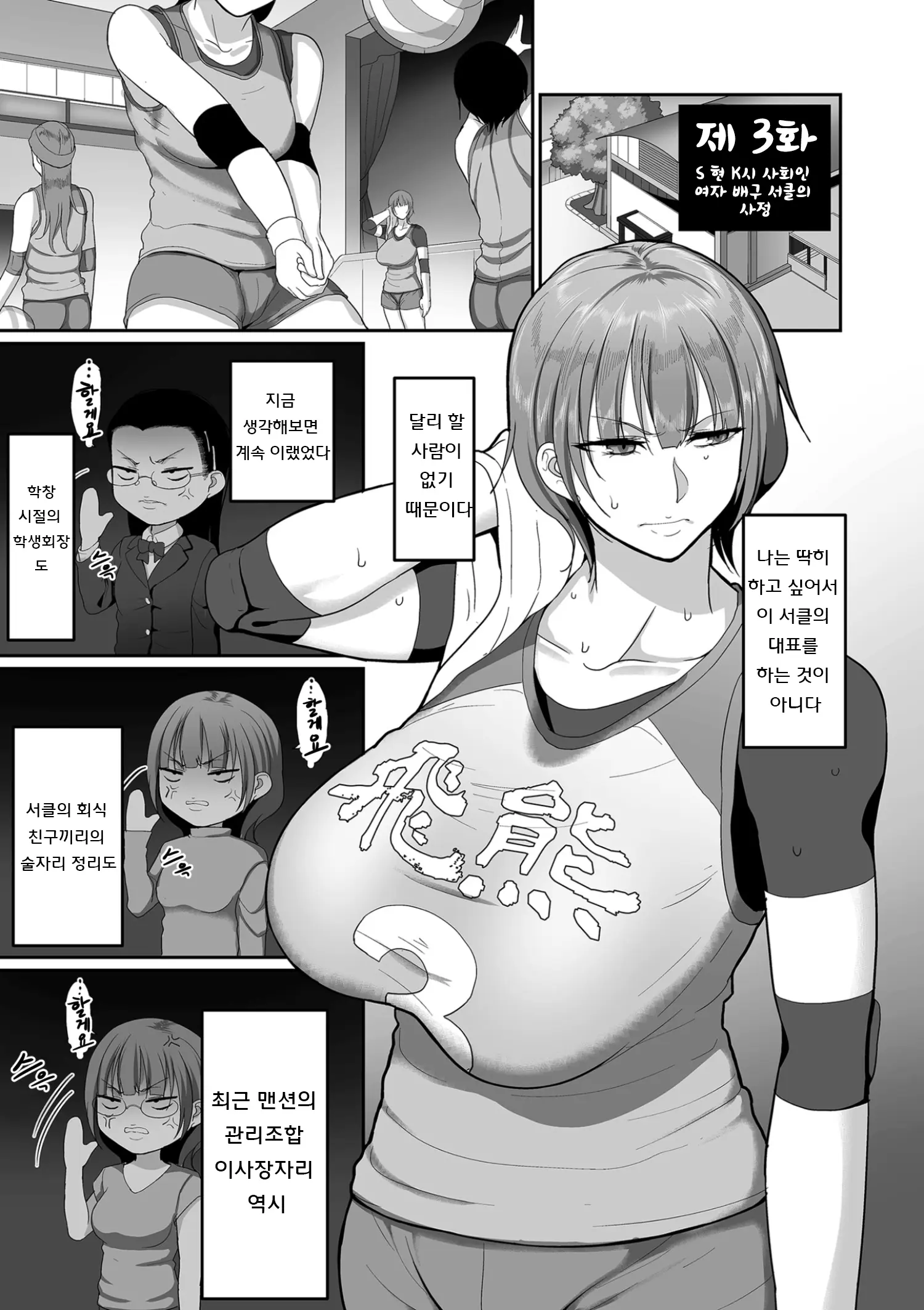 S현 K시 사회인 여자 배구 서클의 사정 3